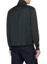 Back View - Click To Enlarge - PAUL & SHARK - Zip Up Knit Wool Cardigan