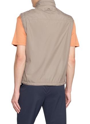 Back View - Click To Enlarge - PAUL & SHARK - Reversible Jersey Microfiber Vest