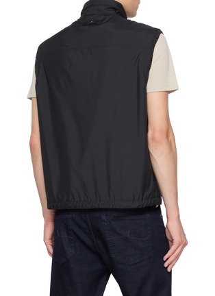 Back View - Click To Enlarge - PAUL & SHARK - Reversible Microfiber Vest