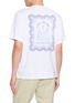 Back View - Click To Enlarge - FRESCOBOL CARIOCA - Dinis Printed Cotton T-Shirt