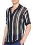  - FRESCOBOL CARIOCA - Pinto Short Sleeve Open Weave Crochet Cotton Cardigan