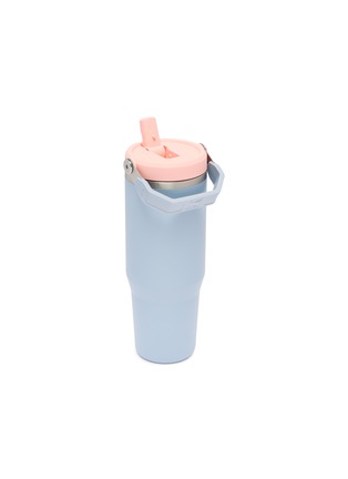 Detail View - Click To Enlarge - STANLEY - The IceFlow™ Flip Straw 2.0 Tumbler 30oz — Blue Dream