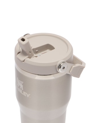 Detail View - Click To Enlarge - STANLEY - The IceFlow™ Flip Straw 2.0 Tumbler 20oz — Stainless Steel Ash