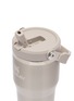 Detail View - Click To Enlarge - STANLEY - The IceFlow™ Flip Straw 2.0 Tumbler 20oz — Stainless Steel Ash