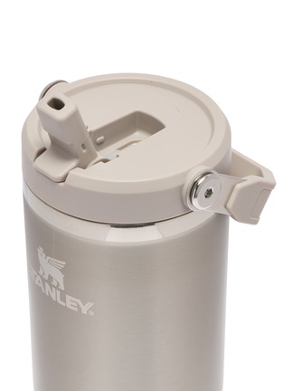 Detail View - Click To Enlarge - STANLEY - The IceFlow™ Flip Straw 2.0 Tumbler 30oz — Stainless Steel Ash