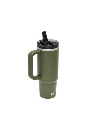 Detail View - Click To Enlarge - STANLEY - The Quencher ProTour Flip Straw Lid Tumbler 30oz — Dried Pine