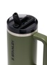 Detail View - Click To Enlarge - STANLEY - The Quencher ProTour Flip Straw Lid Tumbler 30oz — Dried Pine