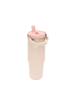Detail View - Click To Enlarge - STANLEY - The IceFlow™ Flip Straw 2.0 Tumbler 30oz — Champagne