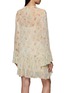 Back View - Click To Enlarge - ULLA JOHNSON - Emmeline Silk Mini Dress