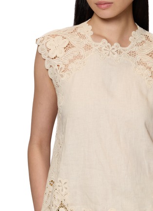  - ULLA JOHNSON - Amelie Linen Top