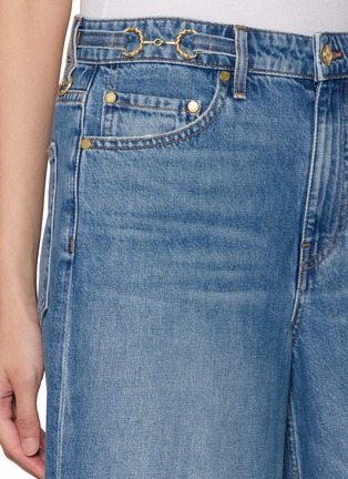  - ULLA JOHNSON - The Rowan Denim Culotte Shorts