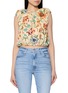 ULLA JOHNSON Gracie Floral Printed Cotton Top