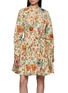 ULLA JOHNSON Noelia Waist Tie Mini Dress