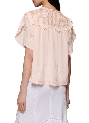 Back View - Click To Enlarge - ULLA JOHNSON - Alma Silk Top