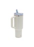 Detail View - Click To Enlarge - STANLEY - The Quencher ProTour Flip Straw Lid Tumbler 40oz — Pale Stone Speckle