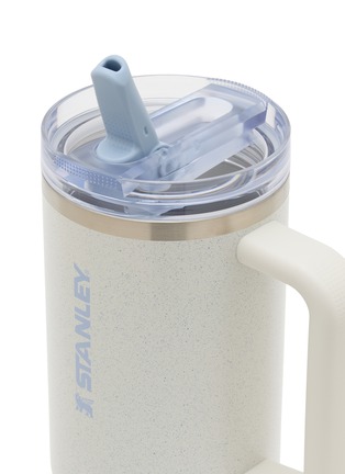 Detail View - Click To Enlarge - STANLEY - The Quencher ProTour Flip Straw Lid Tumbler 40oz — Pale Stone Speckle