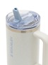 Detail View - Click To Enlarge - STANLEY - The Quencher ProTour Flip Straw Lid Tumbler 40oz — Pale Stone Speckle