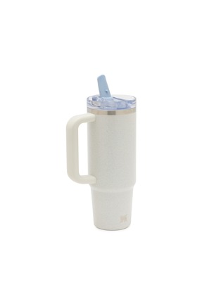Detail View - Click To Enlarge - STANLEY - The Quencher ProTour Flip Straw Lid Tumbler 30oz — Pale Stone Speckle