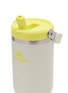 Detail View - Click To Enlarge - STANLEY - The IceFlow™ Flip Straw 2.0 Tumbler 30oz — Pale Stone Atomic