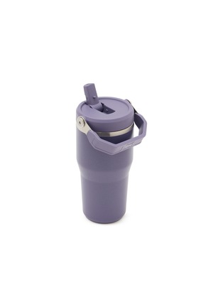Detail View - Click To Enlarge - STANLEY - The IceFlow™ Flip Straw 2.0 Tumbler 20oz — Purple Umbra Speckle