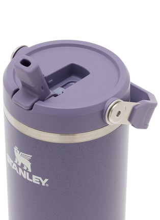 Detail View - Click To Enlarge - STANLEY - The IceFlow™ Flip Straw 2.0 Tumbler 30oz — Purple Umbra Speckle