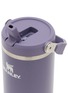 Detail View - Click To Enlarge - STANLEY - The IceFlow™ Flip Straw 2.0 Tumbler 30oz — Purple Umbra Speckle