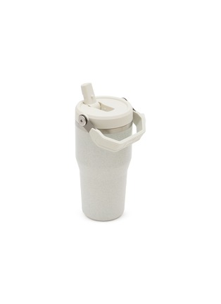 Detail View - Click To Enlarge - STANLEY - The IceFlow™ Flip Straw 2.0 Tumbler 20oz — Pale Stone Speckle