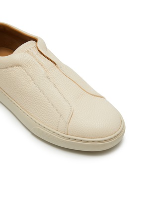 Detail View - Click To Enlarge - HENDERSON - Slip On Leather Men's Sneakers
