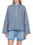 RAG & BONE Miramar Terry Half Placket Top