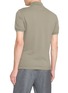 Back View - Click To Enlarge - BRUNELLO CUCINELLI - Embroidered Logo Cotton Polo Shirt