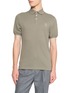 BRUNELLO CUCINELLI Embroidered Logo Cotton Polo Shirt