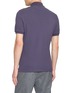 Back View - Click To Enlarge - BRUNELLO CUCINELLI - Embroidered Logo Cotton Polo Shirt