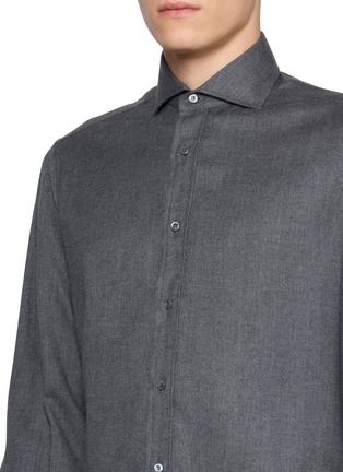  - BRUNELLO CUCINELLI - Spread Collar Shirt
