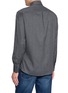 Back View - Click To Enlarge - BRUNELLO CUCINELLI - Spread Collar Shirt
