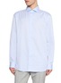 BRUNELLO CUCINELLI Spread Collar Cotton Twill Shirt