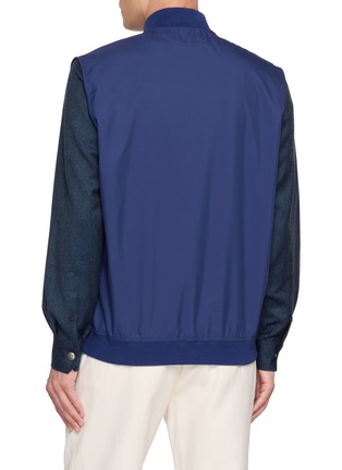 Back View - Click To Enlarge - BRUNELLO CUCINELLI - Water Resistant Active Nylon Vest