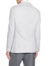 Back View - Click To Enlarge - BRUNELLO CUCINELLI - Single Breasted Notch Lapel Patch Pocket Cashmere Jersey Blazer