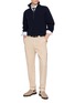 Figure View - Click To Enlarge - BRUNELLO CUCINELLI - Pinstripe Cotton Shirt