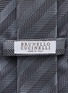 Detail View - Click To Enlarge - BRUNELLO CUCINELLI - Diagonal Stripe Silk Tie