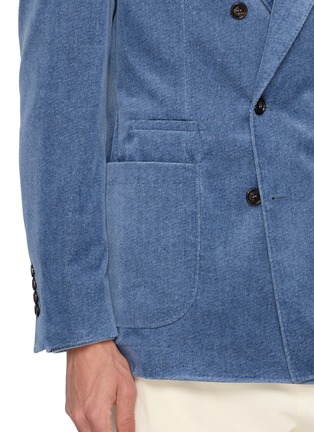  - BRUNELLO CUCINELLI - Doubel Breasted Medium Wash Denim Blazer
