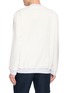 Back View - Click To Enlarge - BRUNELLO CUCINELLI - Logo Embroidered Cotton Sweatshirt