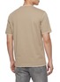 Back View - Click To Enlarge - BRUNELLO CUCINELLI - Double Collar Cotton T-Shirt