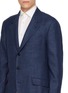  - BRUNELLO CUCINELLI - Single Breasted Glen Plaid Blazer