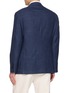 Back View - Click To Enlarge - BRUNELLO CUCINELLI - Single Breasted Glen Plaid Blazer