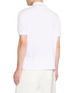 Back View - Click To Enlarge - BRUNELLO CUCINELLI - Logo Half Zip Polo Shirt