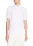 BRUNELLO CUCINELLI Logo Half Zip Polo Shirt