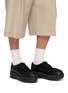 Figure View - Click To Enlarge - SACAI SHOES - U-tip Derby Shoes