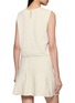 Back View - Click To Enlarge - PEPA POMBO - Eclisse Sleeveless Knit Denim Top