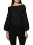 PEPA POMBO Conde Ribbed Knit Blouse