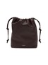ANN DEMEULEMEESTER Large Philippa Leather Bucket Bag